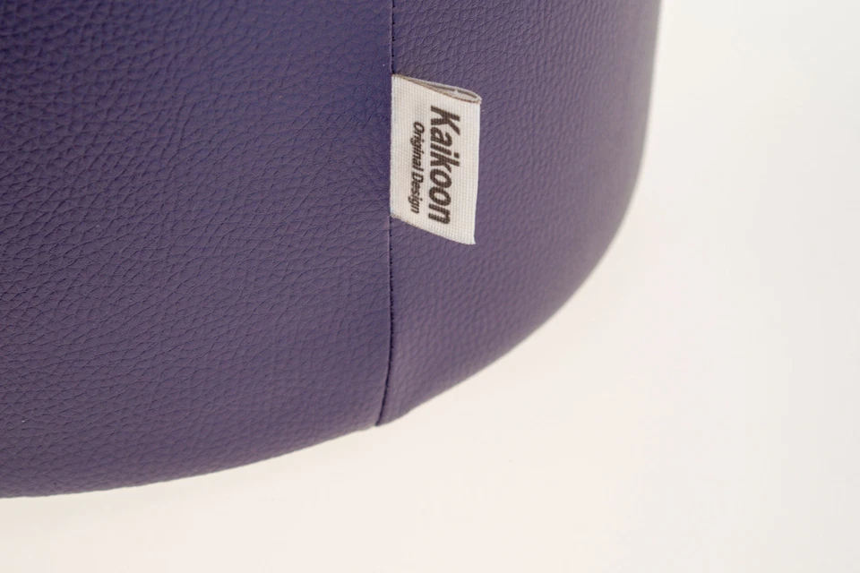 Sitzhocker Kaikoon lila Ø39 x 45 cm - Bild 2 von 4