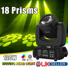 18 Prisms Moving Head Light LED Beam 8 Gobo DMX512 Bar KTV Disco DJ Party Light