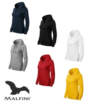Kapuzenpullover Hoodie Hoody Damen Sweatshirt Label free 280g/m² Break (GRS)841