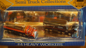 Super Micro Machines #4 HEAVY WORKERS - Semi Truck Collection