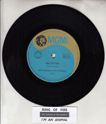 ERIC BURDON & THE ANIMALS Ring of fire 7