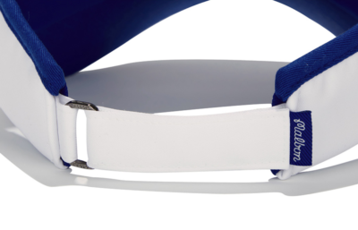 Malbon Golf] Script Ball Marker Visor - Blue | eBay