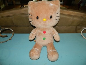 hello kitty gingerbread plush