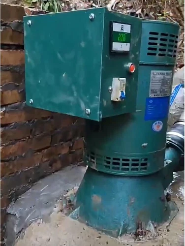 Generador de rueda de agua hidráulica 10KW 220V energía hidroeléctrica Pelton turbina oblicua - Imagen 24 de 24