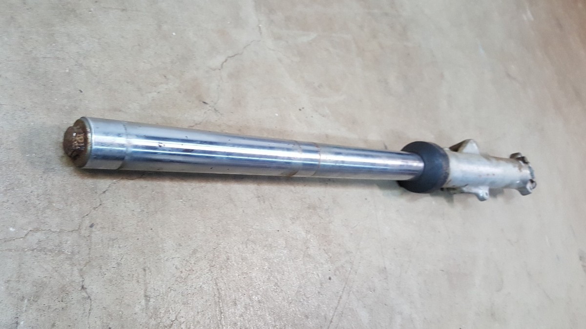 HONDA CL360 アンダーステム ホンダ [A-231002-4-11-CL_RD] 1975 Honda CL360 CL 360 front LEFT fork suspension lower tube