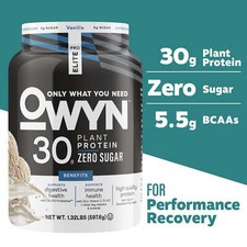 OWYN Elite 30 Gram Vanilla Plant Protein Powder