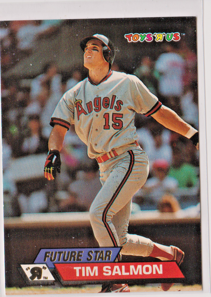 Tim Salmon California Angels OF 1993 Toys R Us FUTURE STAR Card # 67 Near Mint