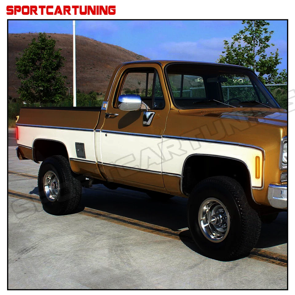 Led Side Marker Light For 73-1980 Chevy Pickup Blazer Suburban Jimmy GMC K15/K25 — 第 4/4 张图片