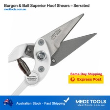 Hoof Shears, Serrated, Burgon & Ball, Foot Rot, Goats, Sheep, Trimmer, Superior