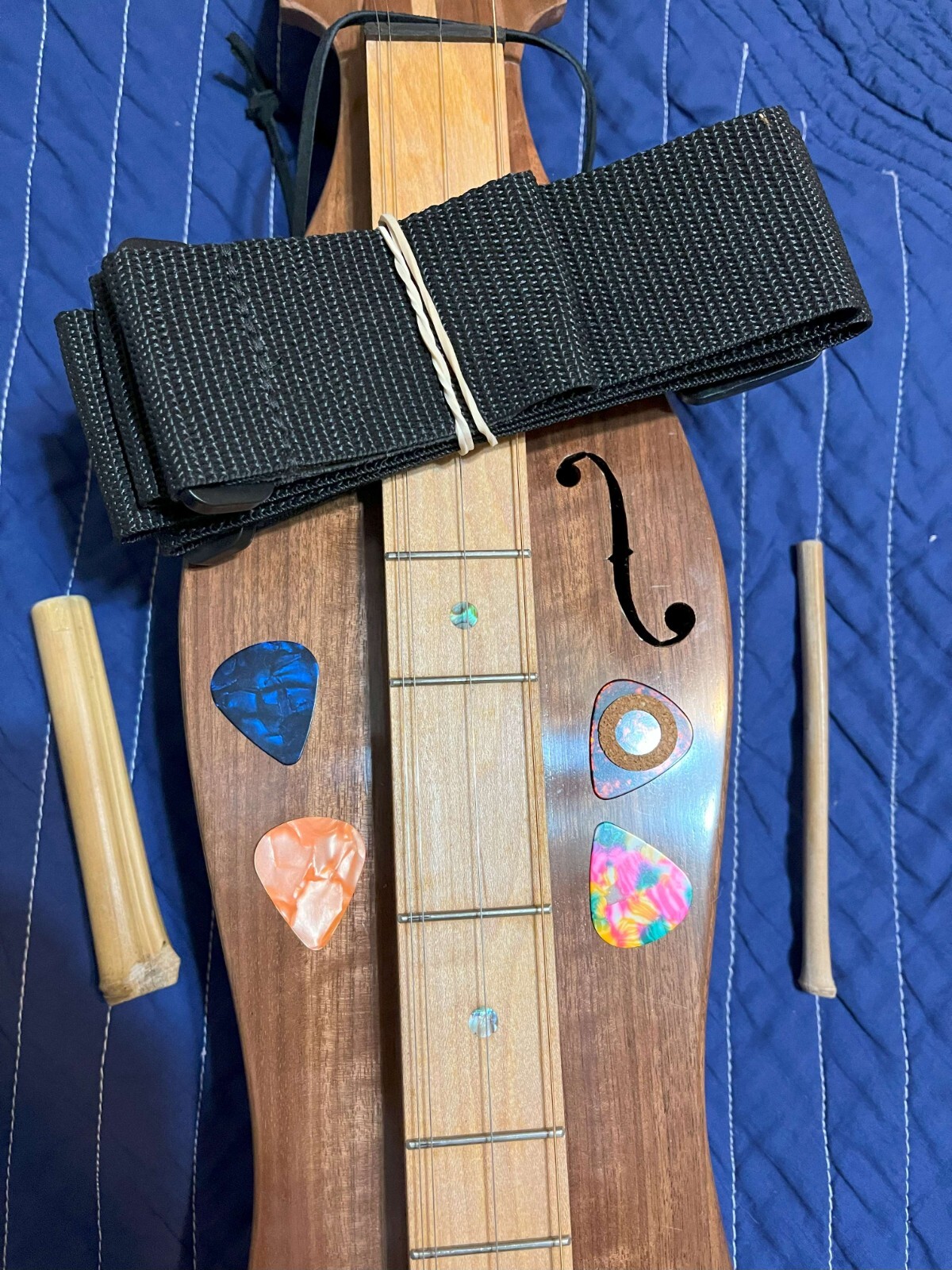 Beautiful 4string Mountain Dulcimer crafted by Ed Maze eBay