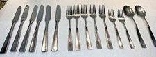 19 pcs Stanley Roberts SRB158 Forks, Knives, Spoons Stainless Flatware Japan