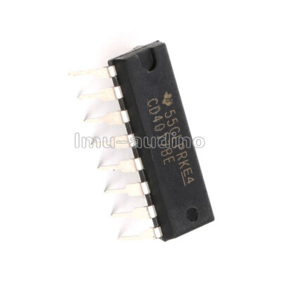 50PCS CD4017BE 4017 CD4017 DECADE COUNTER DIVIDER IC NEW