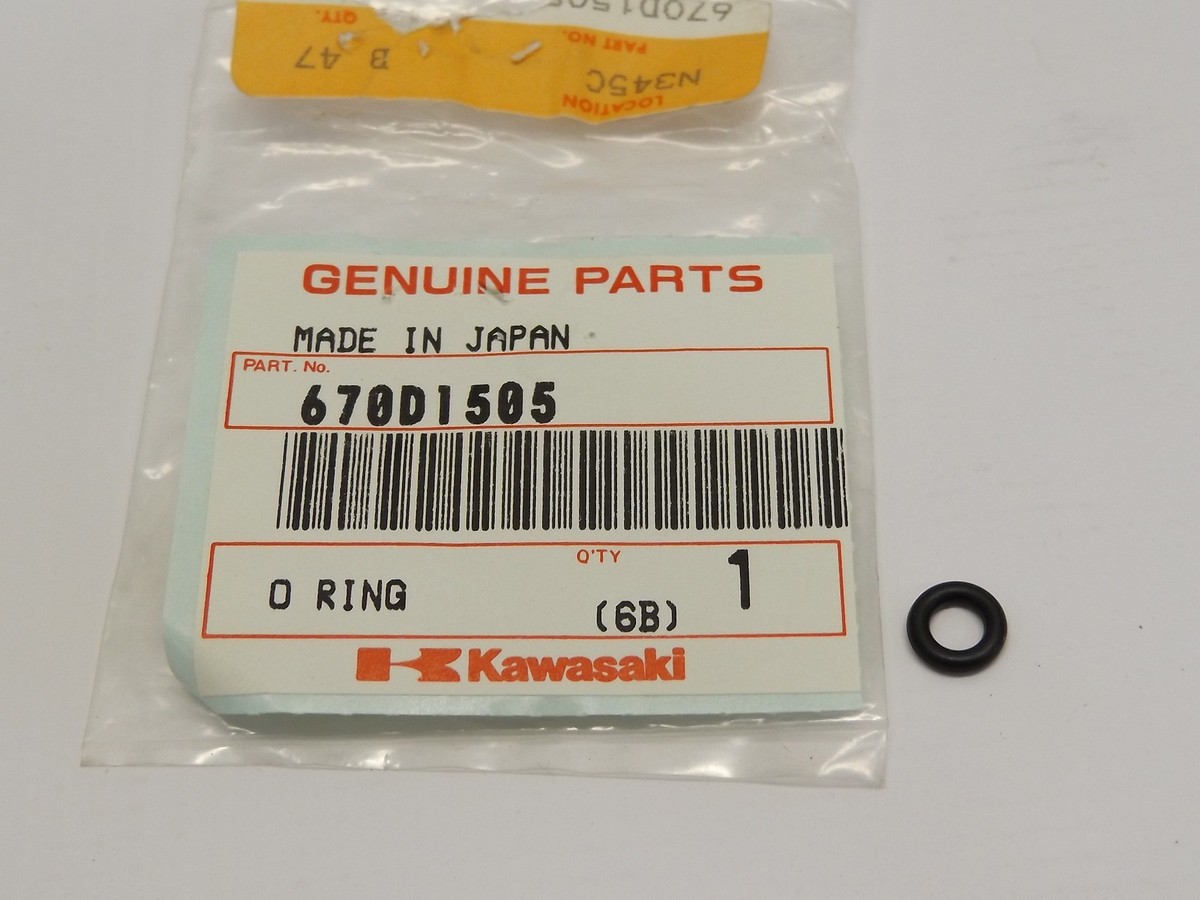 NOS KAWASAKI 670D1505 CRANKCASE / OIL PUMP O-RING ZX750 ZX900