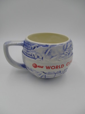 AT&T Coffee Mug Cup World Class Data Networking Products Vintage  made in USA