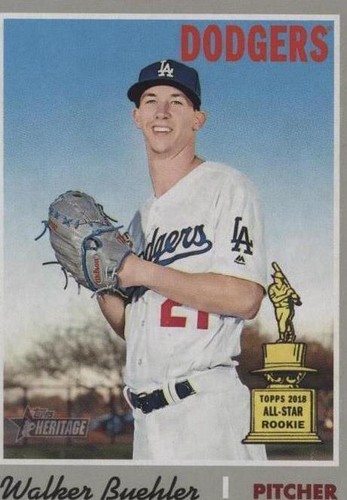 2019 Topps Heritage #NAP-25 Walker Buehler Los Angeles Dodgers | eBay