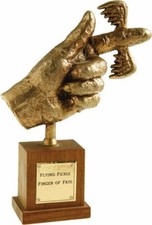 Rowan & Martin's Laugh-In ~FLYING FICKLE FINGER OF FATE Award Trophy !