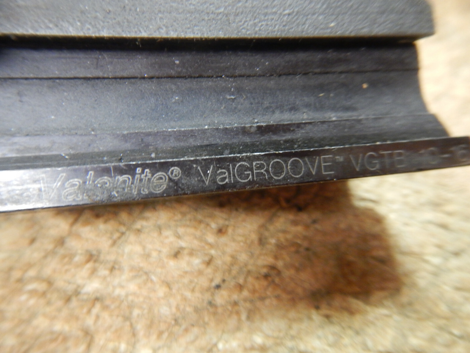 Val Pg VALENITE VAL GROOVE VGTB 10-16 METAL LATHE TOOL