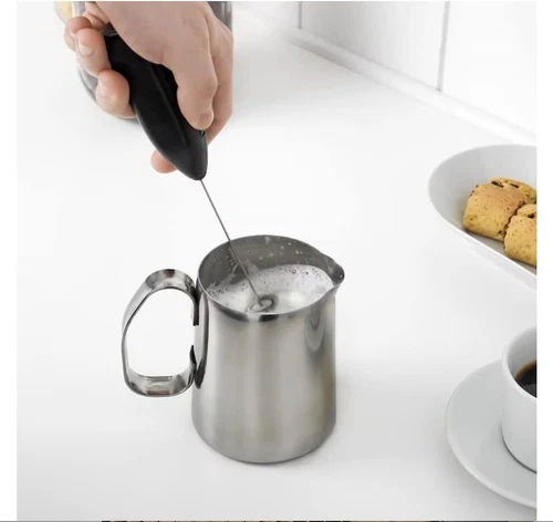 Mini Electric Handheld Milk Frother Mixer Whisk Egg Beater Coffee Foamer Stirrer - Picture 3 of 6