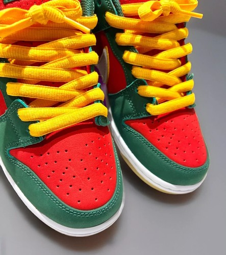 Nike SB Dunk Low PRM Seattle Supersonics Fire Red FZ1287-300 Men’s Size 8 - Picture 5 of 12