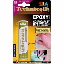 TECHNICQLL HOUSEHOLD EPOXY MASTIC PUTTY UNIVERSAL WOOD CHIPBOARDS GLASS CERAMIC