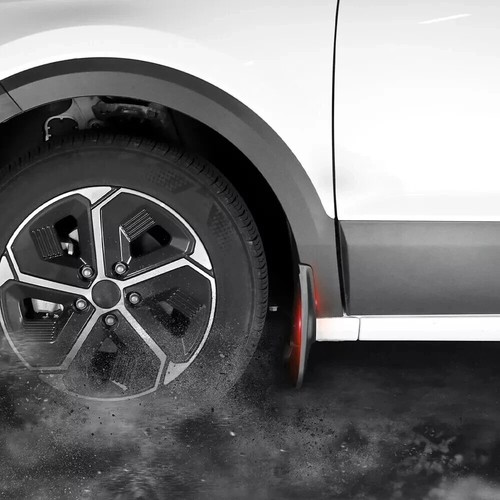 Genuine Front & Rear Splash Guards Mud Flaps For 2023-2025 Kia Niro / Niro EV - Picture 2 of 10