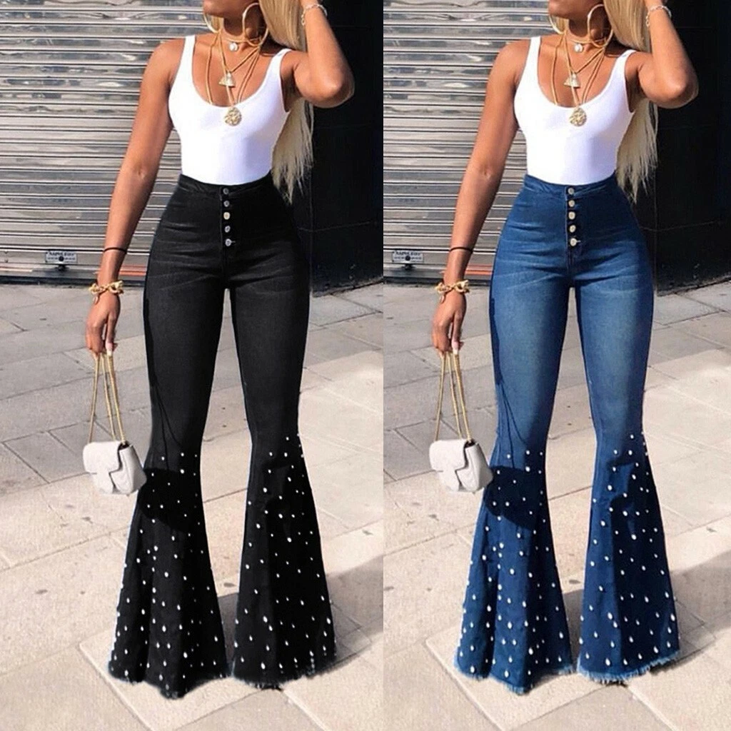 Flare Jeans, Women's Fashion, Bottoms, Jeans & Leggings on Carousell