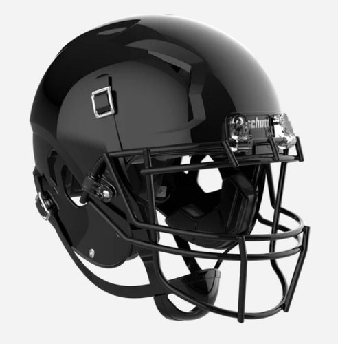 Schutt 2025 Vengeance A11 Youth Football Helmet with ROPO Mask Black Size Small