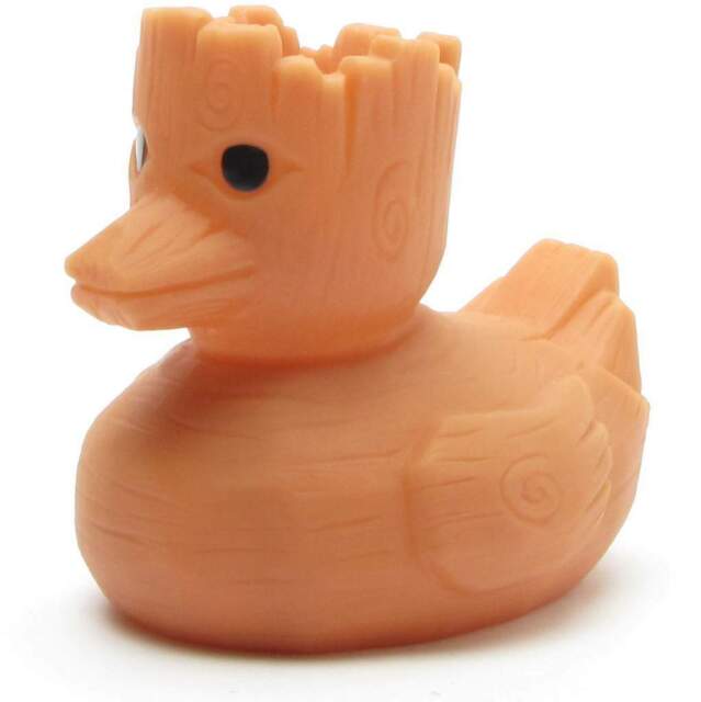 Canard de bain Woody Canard de plastique