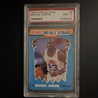 Fleer 1990-91 All-Stars Michael Jordan #5 PSA 9 Graded Basketball Card