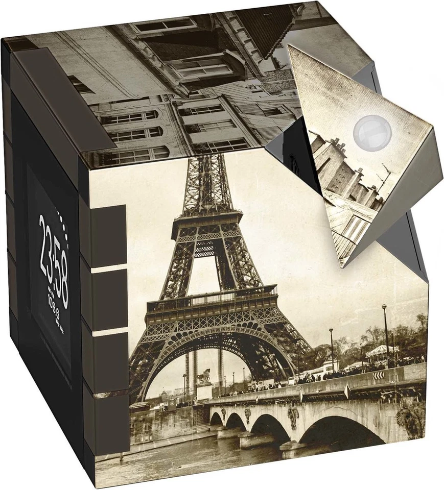 Radio Despertador Con Proyector Braun Fm Reloj Dual Alarma - Bigben RR70 Paris - Imagen 4 de 4