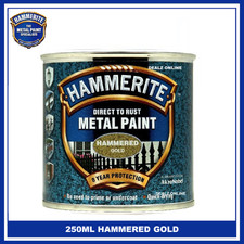 Hammerite 250ML Smooth / HAMMERED / SATIN Direct Rust Metal Paint - ALL COLOURS