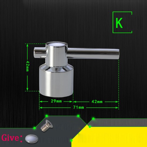 Replacement Tap Kitchen/Bathroom Single Lever Mixer Tap Handle Various Ssizes - Picture 14 of 25