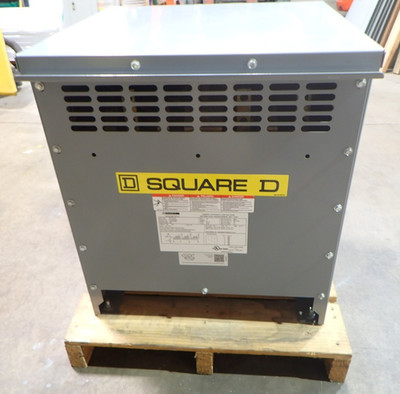 New Square D EXN15T3H 15 KVA 3 Phase Transformer 480-208y/120v
