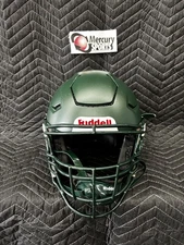 Used 2021 Riddell Speedflex Diamond Helmet with FM Dk Green -Adult Medium