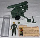 Vintage 1982 GI Joe MMS w/ Hawk + File Card 100% Complete!! Beauty!