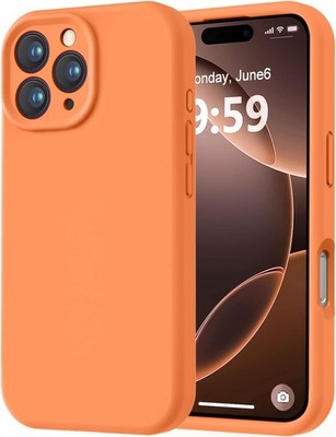 Designed for iPhone 16 Pro Max Case, Premium Silicone Shockproof Protective Case