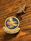 1st Airborne Troop Carrier Military Pin Sterling Silver WW2 Vietnam Badge
