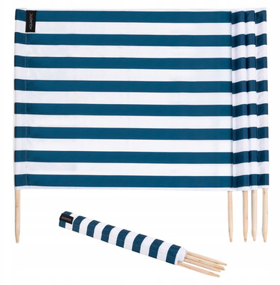 Aquastic Strandwindschutz 400 x 80 cm Strand Sichtschutz Windschutz Camping