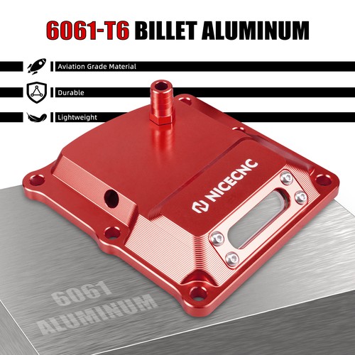 NICECNC Vented Transmission Top Cover For Harley Street Bob FXBB 107 FXBBS 114 - Picture 5 of 25