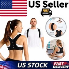 Posture Corrector for Women and Men, Adjustable and Breathable Upper Back Brace