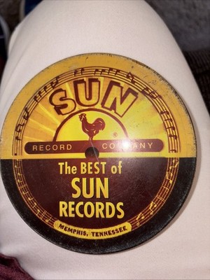 Sun - The Best of Sun Records  (CD, 1999) EU Import ~ in a Round Tin Case.