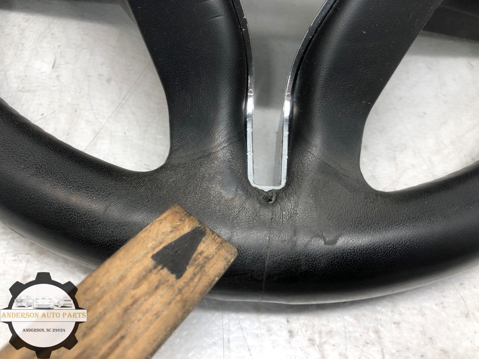 2014-2020 MASERATI QUATTROPORTE  LEATHER STEERING WHEEL W/ SWITCHES OEM #NOTE
