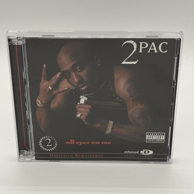 2PAC All Eyez On Me (CD/2 Disc Set/2004) Digitally Remastered Death Row Release