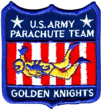 US ARMY PARACHUTE TEAM GOLDEN KNIGHTS PATCH