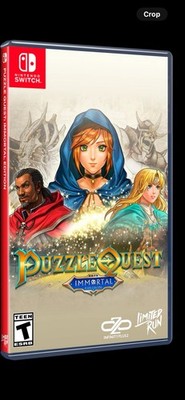 PRESALE /PREORDER PUZZLE QUEST IMMORTAL LIMITED RUN GAMES SWITCH NEW -PRESALE