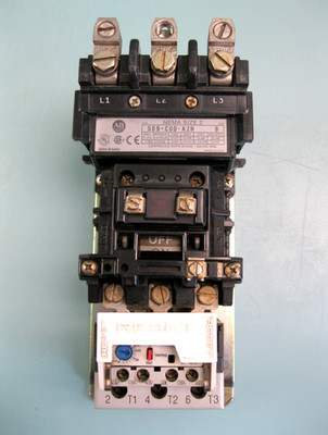 Allen-Bradley 509-C0D-A2H Ser B 115-120V Starter 592-A2HC Overload G7
