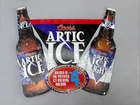 1994 Vintage COORS ARTIC ICE Tin Metal Beer Advertising Sign 15 1/4" x 18 1/2"