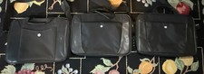 Lot Of 3 HP Laptop Messenger Black Computer Case Bag W Adjustable Strap