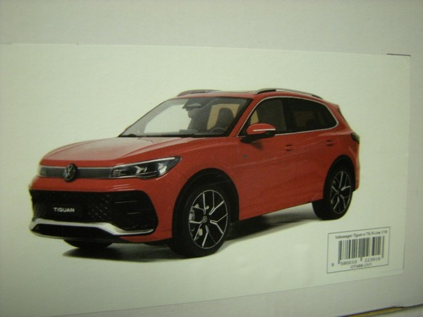 1:18 Otto Mobile Vw Tiguan E Tsi R-Line Red/Rot In Ovp Limited Edition-image