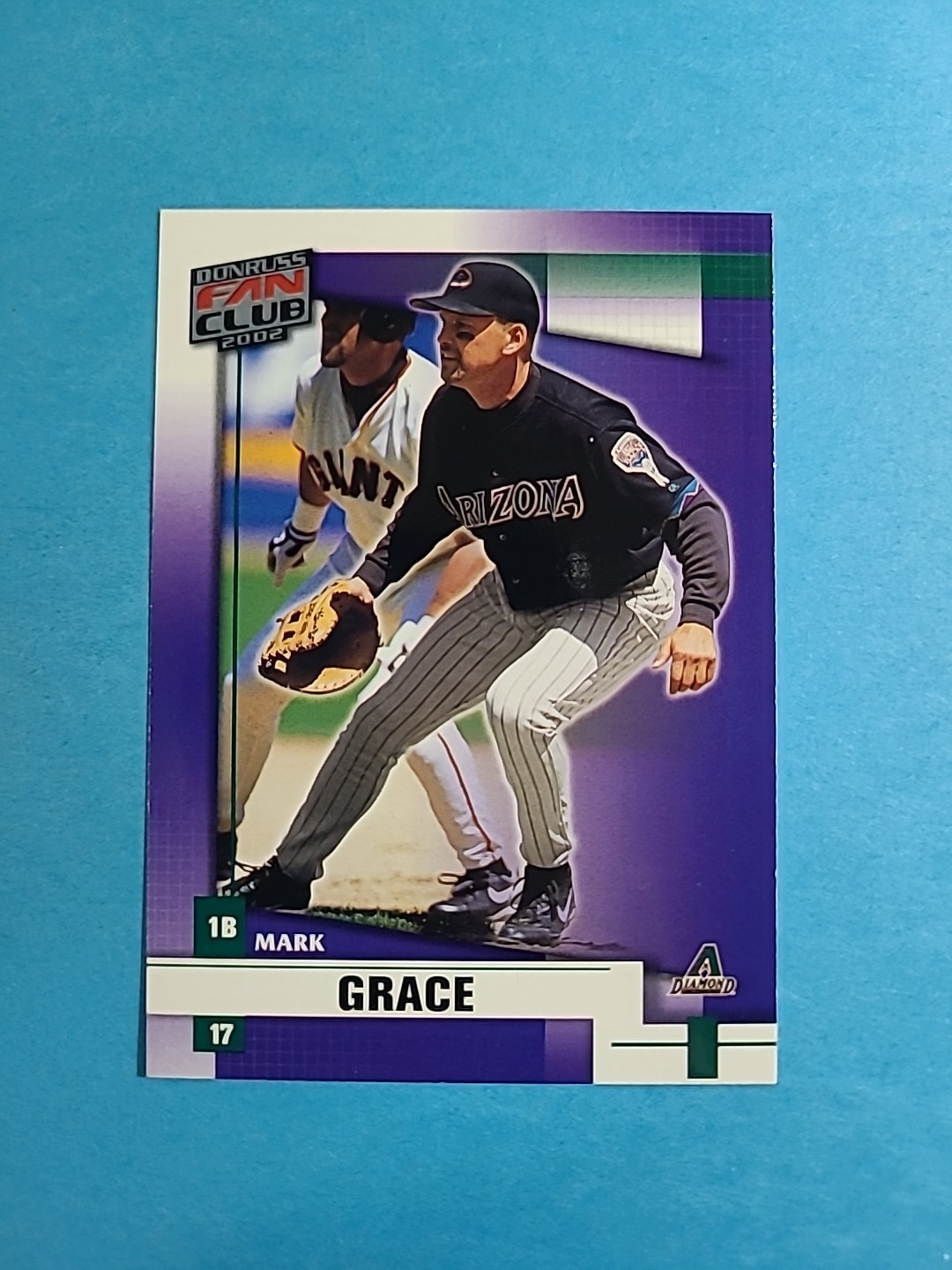 Mark Grace 2002 Donruss Fan Club Baseball Card # 39 J8169